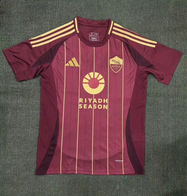 24/25 As Roma Home Jersey