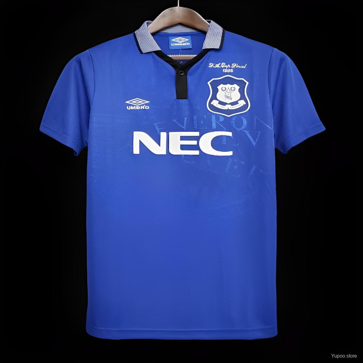 94/95  Everton Home Jersey